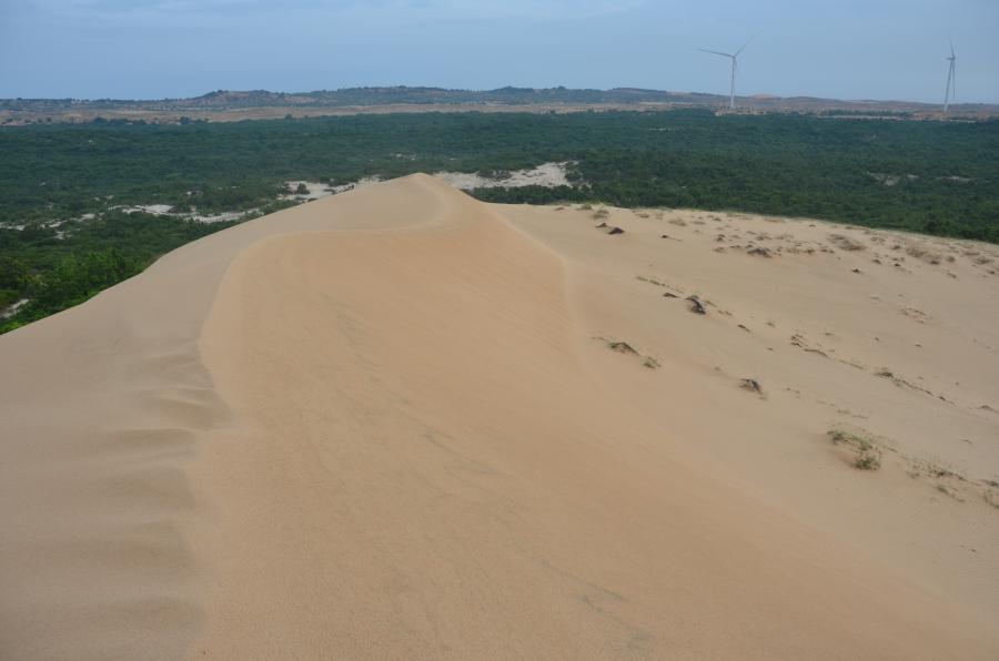 Dünenlandschaft in der vietnamesischen Küstenprovinz Binh Thuan (seit der Verwaltungsreform 2025 ist sie Teil der Provinz Lam Dong). Bild: Petra Schneider